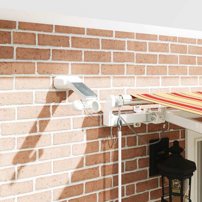 Cortina Retractabilă Galben și portocalie 400 × 300 cm - WALTI WALTI
