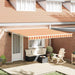 Cortina Retractabilă Galben și portocalie 400 × 300 cm - WALTI WALTI