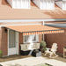 Cortina Retractabilă Manual Galben și portocalie 400 × 300 cm - WALTI WALTI