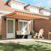 Cortina Retractabilă Manual Galben și portocalie 400 × 300 cm - WALTI WALTI