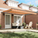 Cortina Retractabilă Galben și portocalie 400 × 300 cm - WALTI WALTI