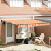 Cortina Retractabilă Galben și portocalie 400 × 300 cm - WALTI WALTI