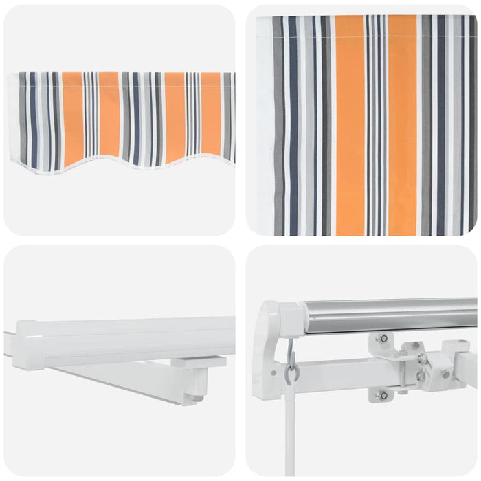 Cortina Retractabilă cu Manual Multicolour 400 ×300 cm țesătură - WALTI WALTI