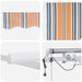Cortina Retractabilă Multicolour 400 × 300 cm - WALTI WALTI