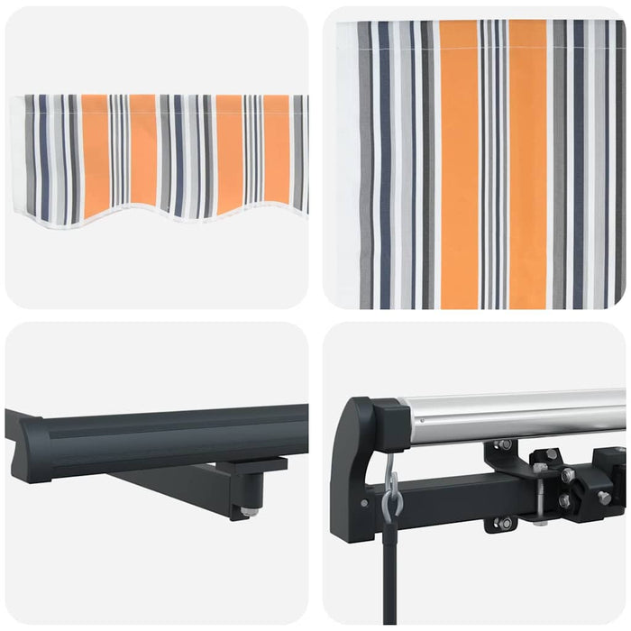 Cortina Retractabilă Multicolour 400 × 300 cm Poliester și oțel - WALTI WALTI