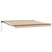 Cortina Retractabilă Manual Albastru și portocaliu 400 × 300 cm - WALTI WALTI