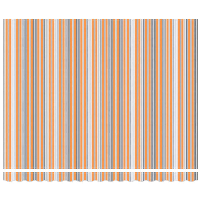 Cortina Retractabilă Albastru și portocaliu 400 × 300 cm - WALTI WALTI