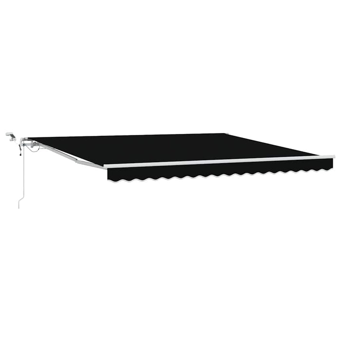 Cortina Retractabilă Negru 400 × 300 cm Poliester și metal - WALTI WALTI