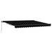 Cortina Retractabilă Manual Negru 400 × 300 cm Poliester - WALTI WALTI
