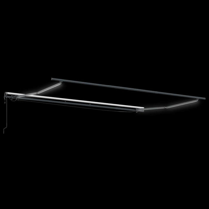 Copertină retractabilă Negru 400 × 300 cm Poliester WALTI