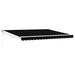 Cortina Retractabilă Negru 400 × 300 cm Poliester și Aluminiu - WALTI WALTI