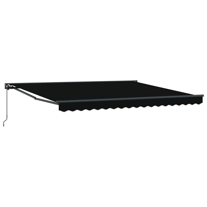 Cortina Retractabilă Negru 400 × 300 cm Poliester și metal - WALTI WALTI