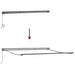 Cortina Retractabilă Negru 400 × 300 cm Poliester și metal - WALTI WALTI