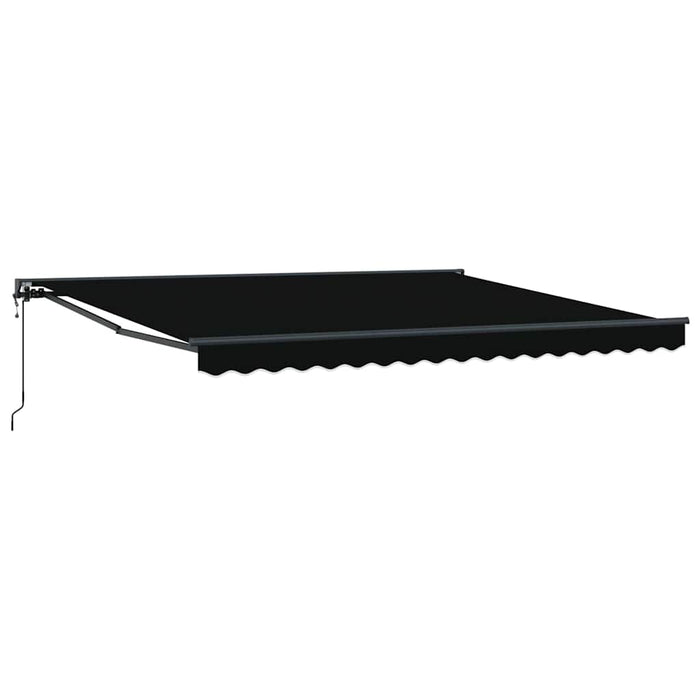 Cortina Retractabilă Negru 400 × 300 cm Poliester și metal - WALTI WALTI