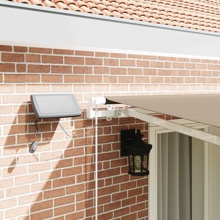 Cortina Retractabilă cu Manual Bej 400 ×300 cm țesătură - WALTI WALTI