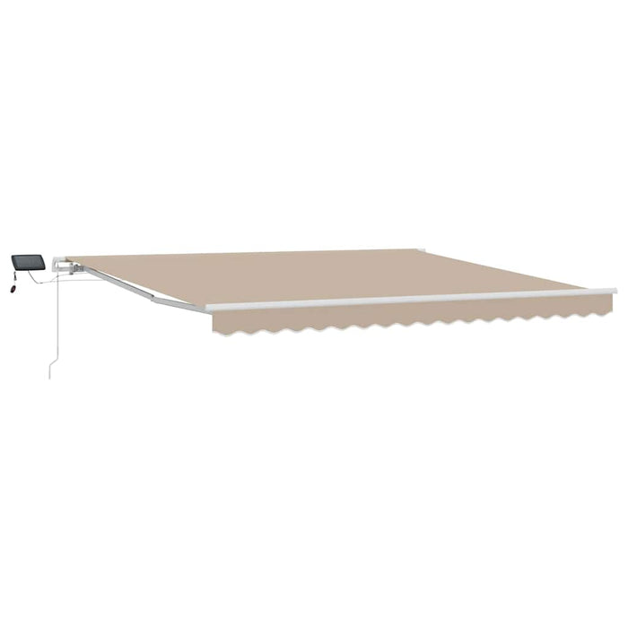 Cortina Retractabilă cu Manual Bej 400 ×300 cm țesătură - WALTI WALTI