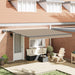 Cortina Retractabilă Manual Bej 400 ×300 cm țesătură - WALTI WALTI