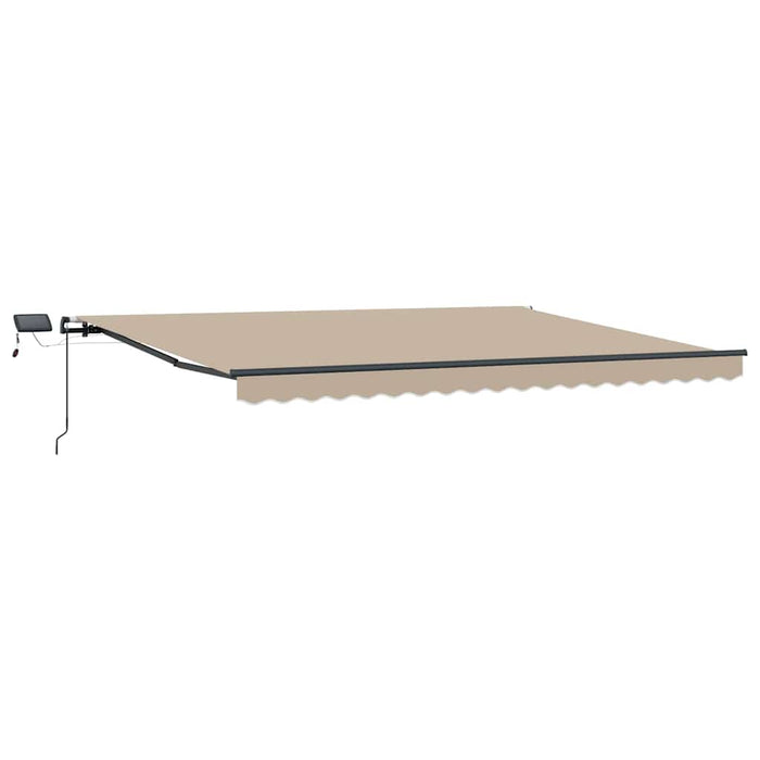 Cortina Retractabilă Manual Bej 400 ×300 cm țesătură - WALTI WALTI