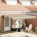 Cortina Retractabilă Bej 400 × 300 cm Poliester și Aluminiu - WALTI WALTI