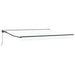 Cortina Retractabilă Manual Alb 400 × 300 cm Poliester și metal - WALTI WALTI