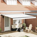 Cortina Retractabilă Alb 400 × 300 cm Poliester și metal - WALTI WALTI