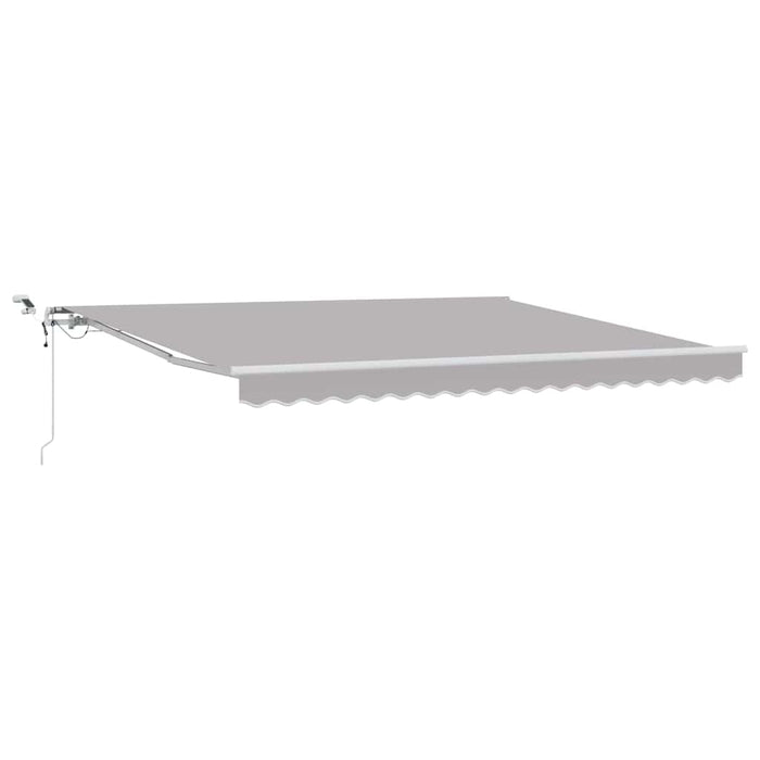 Țesătură pentru copertină Gri deschis 400 × 300 cm Poliester WALTI
