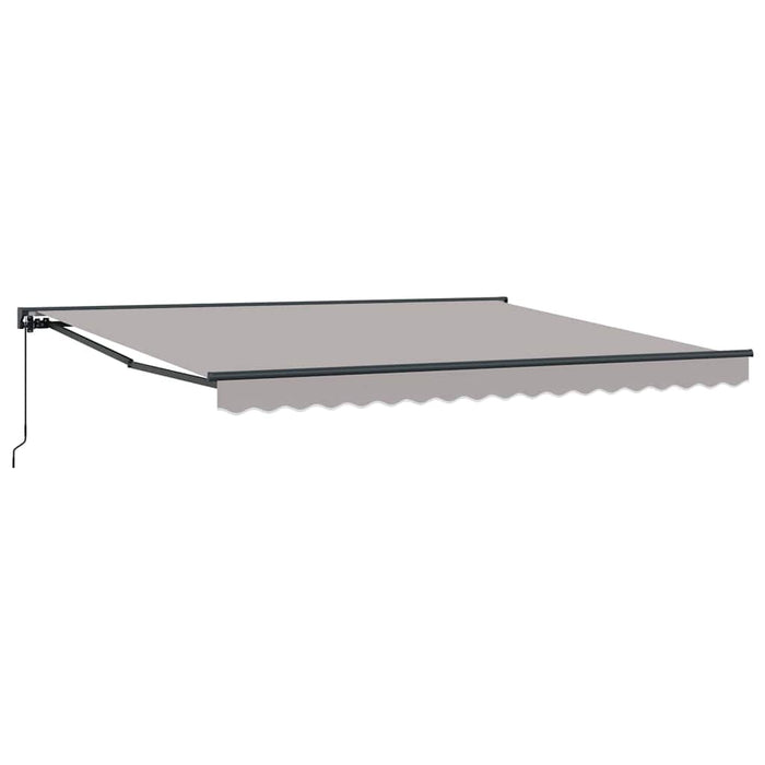 Cortina Retractabilă Manual Gri deschis 400 × 300 cm - WALTI WALTI