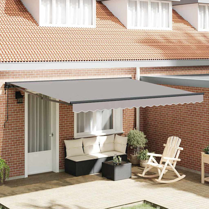 Cortina Retractabilă Gri deschis 400 × 300 cm - WALTI WALTI