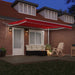 Cortina Retractabilă Roșu 400 × 300 cm Poliester și metal - WALTI WALTI