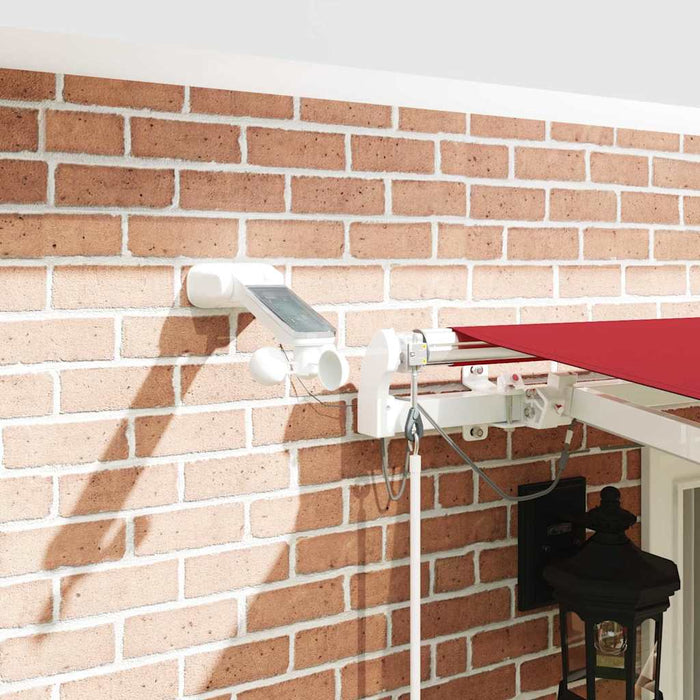 Cortina Retractabilă Roșu 400 × 300 cm Poliester și metal - WALTI WALTI