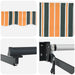 Cortina Retractabilă Multicolour 400 × 300 cm - WALTI WALTI