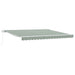 Cortina Retractabilă Manual Verde și alb 400 × 300 cm - WALTI WALTI