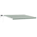 Cortina Retractabilă Manual Verde și alb 400 × 300 cm - WALTI WALTI