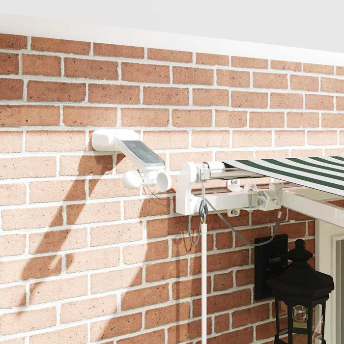 Cortina Retractabilă Verde și alb 400 × 300 cm - WALTI WALTI