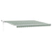 Cortina Retractabilă Verde și alb 400 × 300 cm - WALTI WALTI