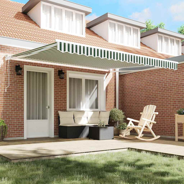 Cort electric retractabil Verde 400 × 300 cm - WALTI WALTI