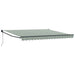 Cortina Retractabilă Verde și alb 400 × 300 cm - WALTI WALTI