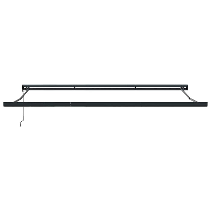 Copertină Verde și alb 400 x 300 x 165 cm Poliester și Aluminiu - WALTI WALTI