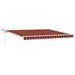Cortina Retractabilă Portocalie și maro 400 × 350 cm - WALTI WALTI