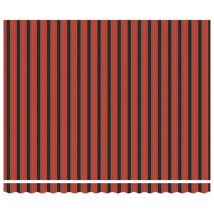 Cortina Retractabilă Portocalie și maro 400 × 350 cm - WALTI WALTI