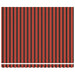Cortina Retractabilă Portocalie și maro 400 × 350 cm - WALTI WALTI