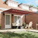 Cortina Retractabilă portocaliu și maro 400 × 350 cm Poliester - WALTI WALTI