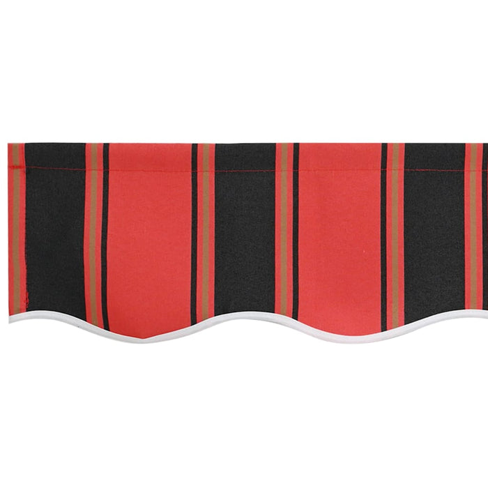 Marchiza retractabilă manuală Galben și portocaliu 400 × 350 cm - WALTI WALTI