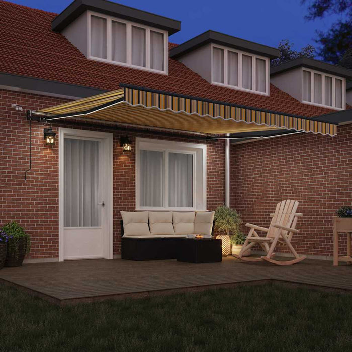 Țesătură pentru copertină cu Multicolour 400 × 350 cm Poliester - WALTI WALTI