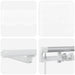 Marchiză retractabilă with Manual Alb 400 × 350 cm Alb - WALTI WALTI