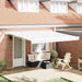 Cortina Retractabilă Alb 400 × 350 cm Poliester și metal - WALTI WALTI
