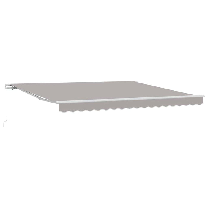 Copertină Gri deschis 400 x 350 x 165 cm Poliester și metal - WALTI WALTI