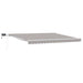 Cortina Retractabilă cu Manual Gri deschis 400 ×350 cm țesătură - WALTI WALTI