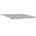 Cort electric retractabil Gri deschis 400 × 350 cm - WALTI WALTI