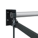 Cort electric retractabil Verde și alb 400 × 350 cm - WALTI WALTI